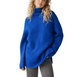 Stockholm & Other Stories | Mohair Wool Blend Oversized Knit Turtleneck Size XS